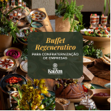 buffet para confraternização de empresas Indianópolis
