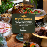 buffet para evento de empresa reservar Jardim Mediterrâneo