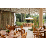 onde tem restaurante com espaço reservado para eventos Jardim Belizario