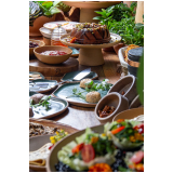 reserva de buffet para festa empresarial Jardim Mediterrâneo